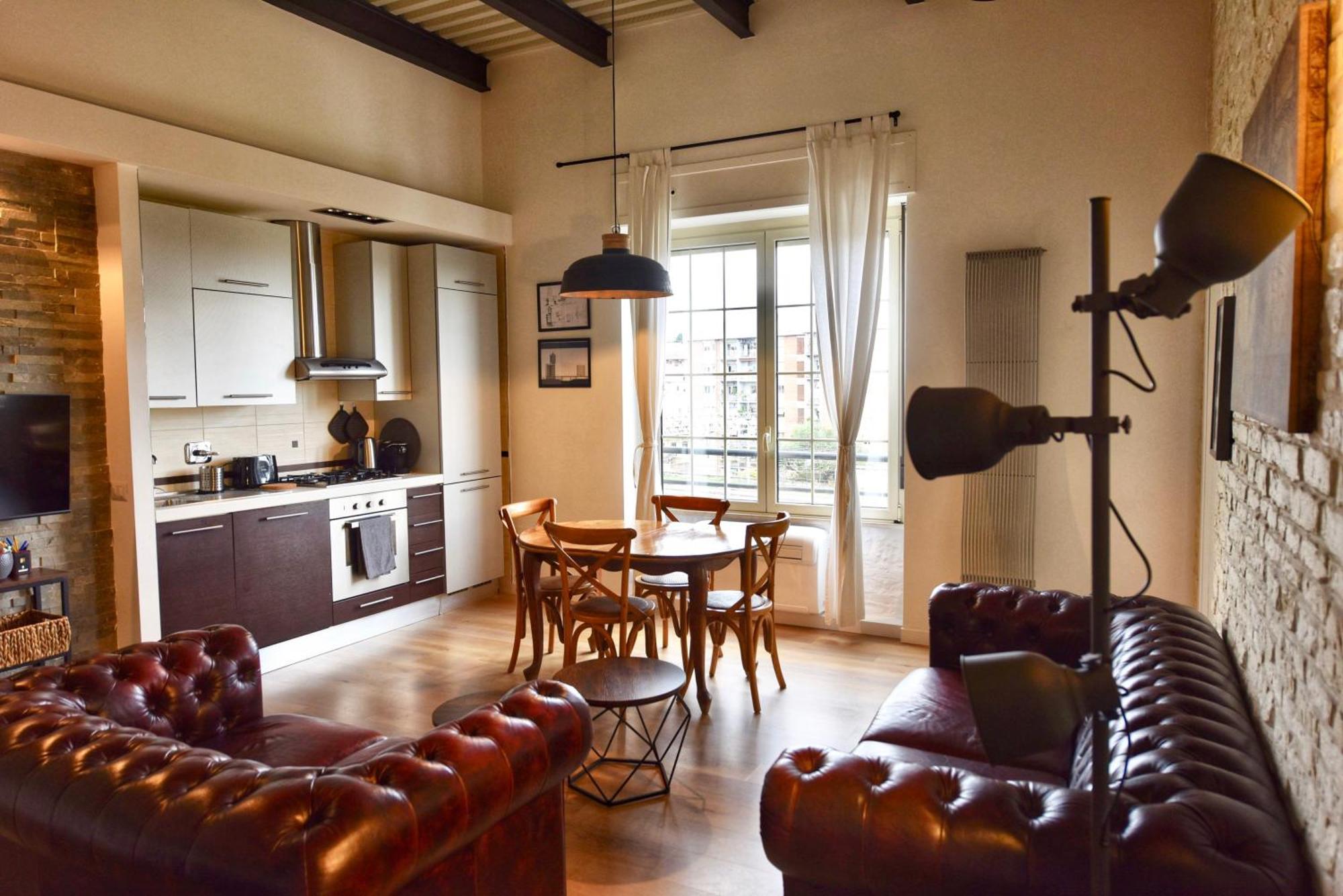 Industrial Loft Trastevere Station Rome Bagian luar foto